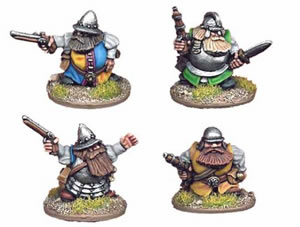Crusader Dwarves (Pistol & Sword)