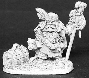 Reaper Dwarf from Dark Heaven range (Bob Olly)