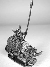 Ghost Mini's Dwarf Boar Rider (Spear)
