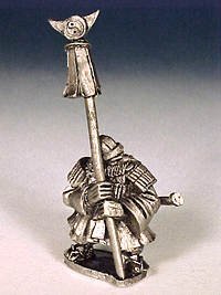 Ghost Mini's Samurai Dwarf Standard