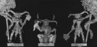 Warmaiden and Standard Bearers - Front