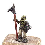 Orc halberdier
