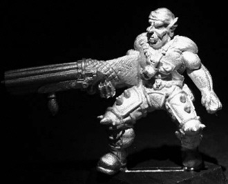Orc marine heavy weapon specialist
