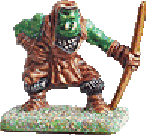Plastic orc with bow